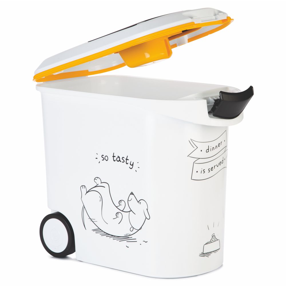 Curver Futterbox - 35 ltr / 12 kg - Snack Behälter Container Dose für Hunde