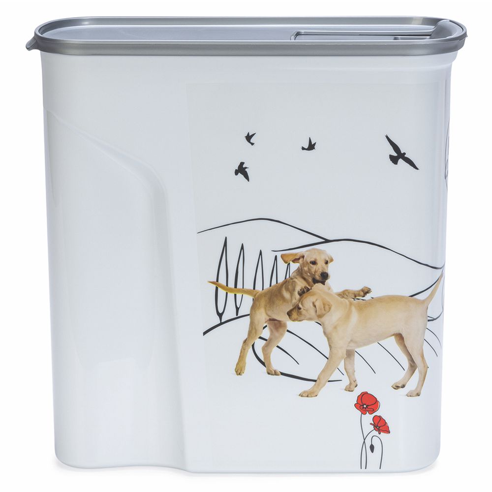 Curver Futterbox - 6 ltr / 2,5 kg - Snack Behälter Container Dose für Hunde