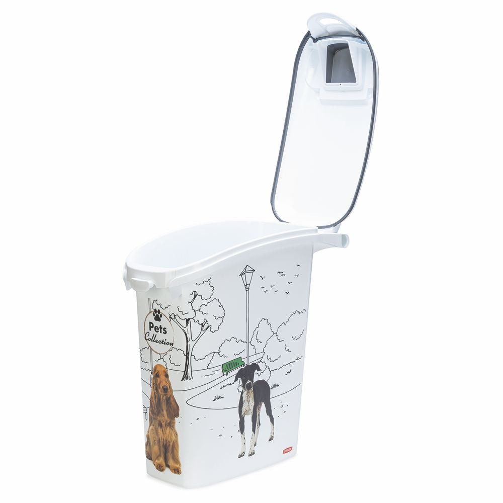 Curver Futterbox - 23 ltr / 10 kg - Snack Behälter Container Dose für Hunde