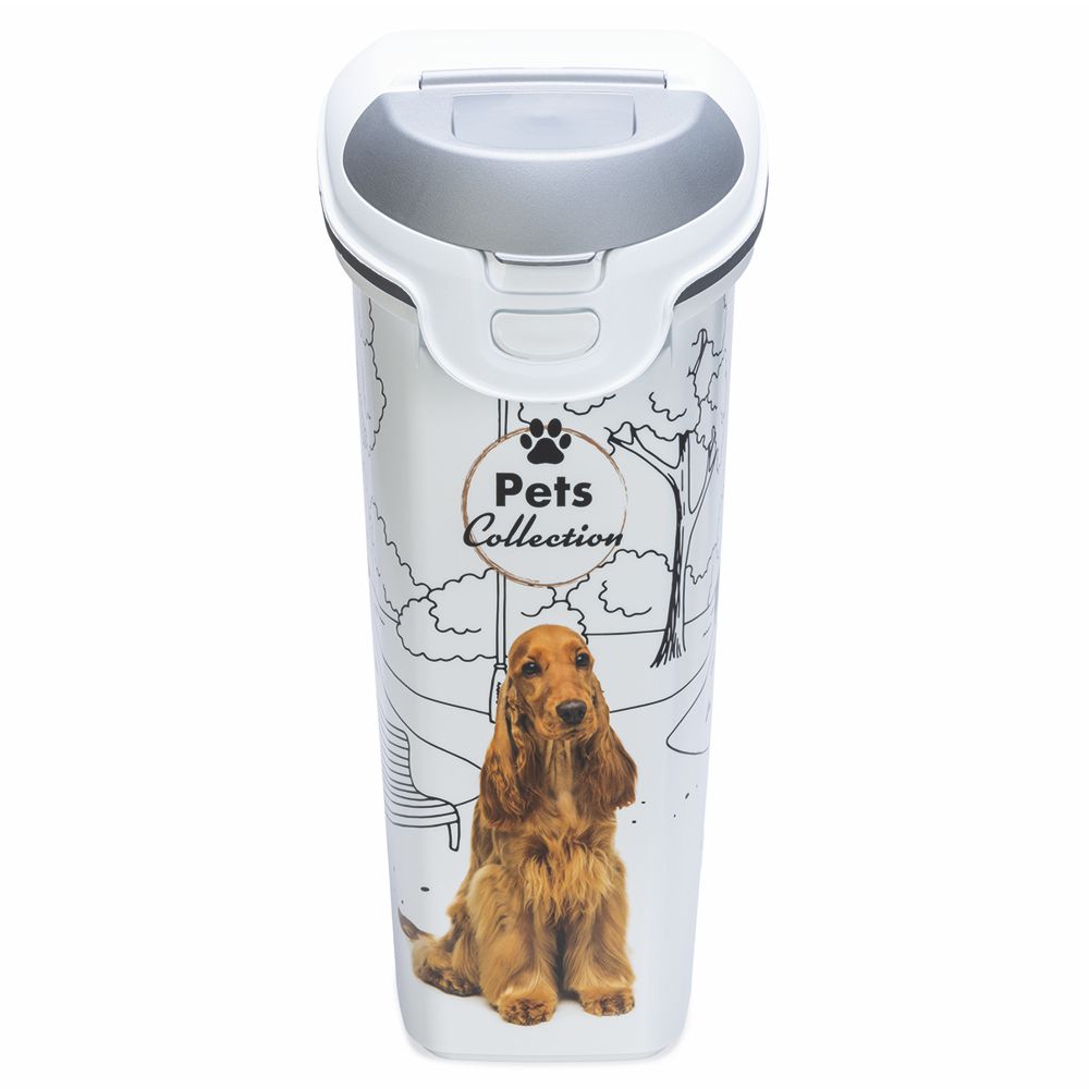 Curver Futterbox - 23 ltr / 10 kg - Snack Behälter Container Dose für Hunde