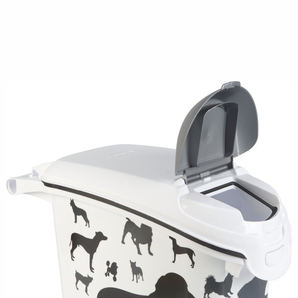 Curver Futterbox - 15 ltr / 6 kg - Snack Behälter Container Dose für Hunde