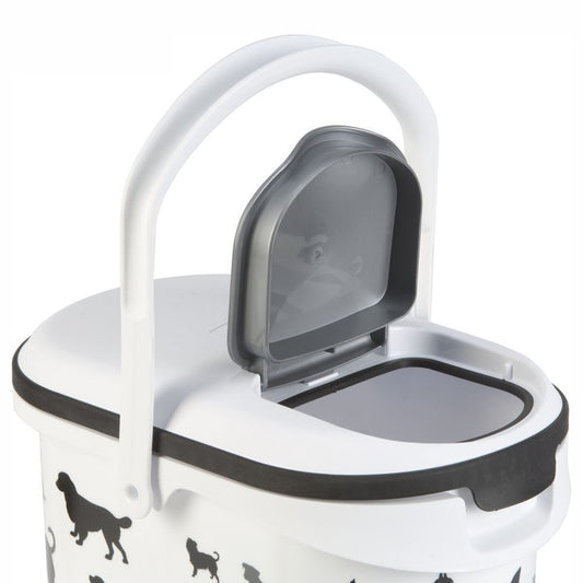 Curver Futterbox - 10 ltr / 4 kg - Snack Behälter Container Dose für Hunde