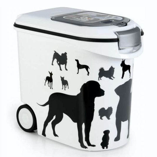 Curver Futterbox - 35 ltr / 12 kg - Snack Behälter Container Dose für Hunde