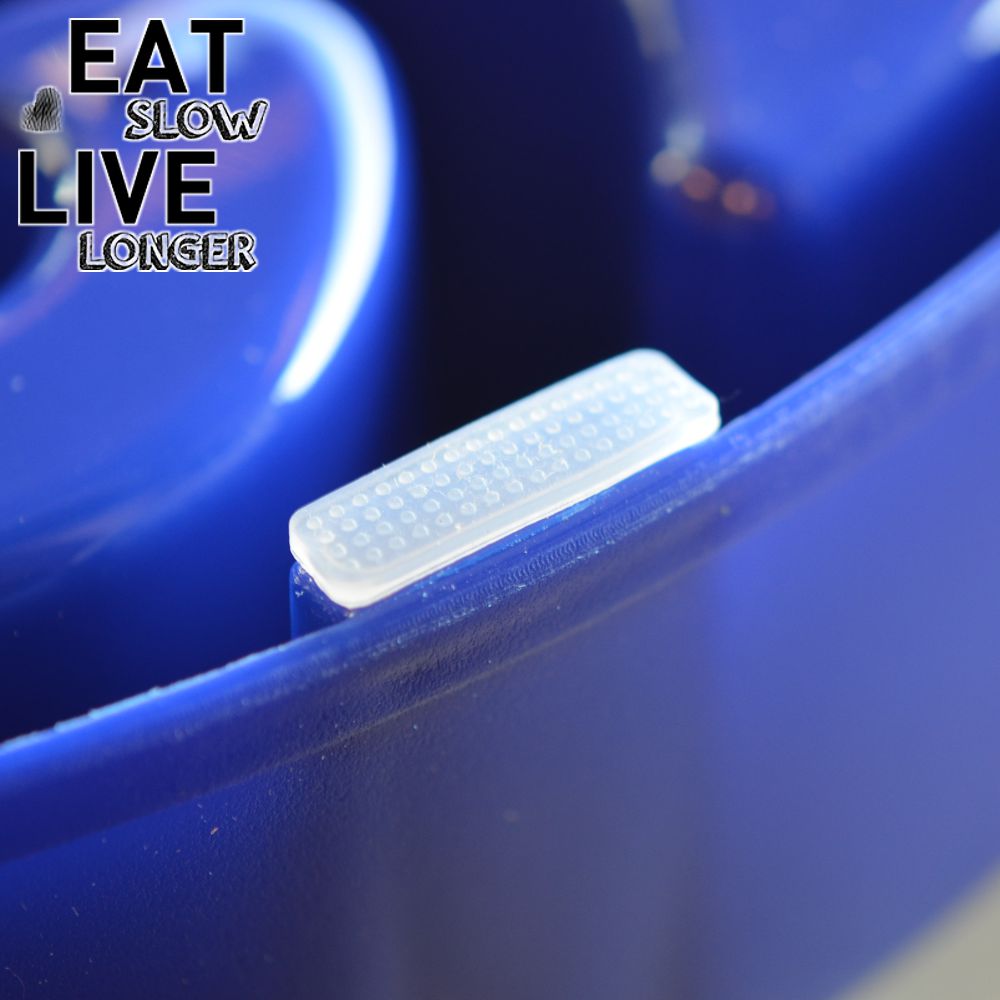 EAT SLOW Anti-Schling-Napf - rund - 2 Größen - Fressnapf Futternapf Hundenapf