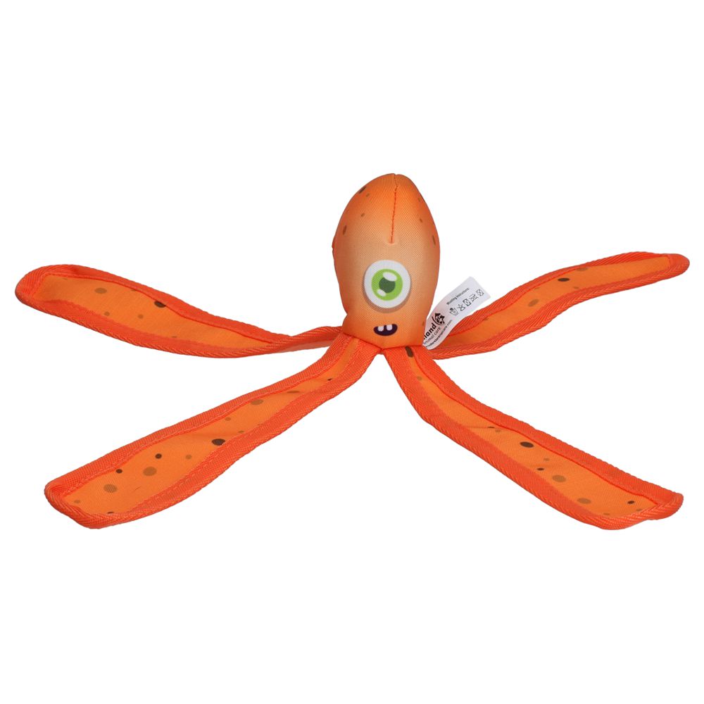 Dog Comets ALIEN OCTO - Oktopus - Apportierspielzeug mit Squeaker Knisterfolie