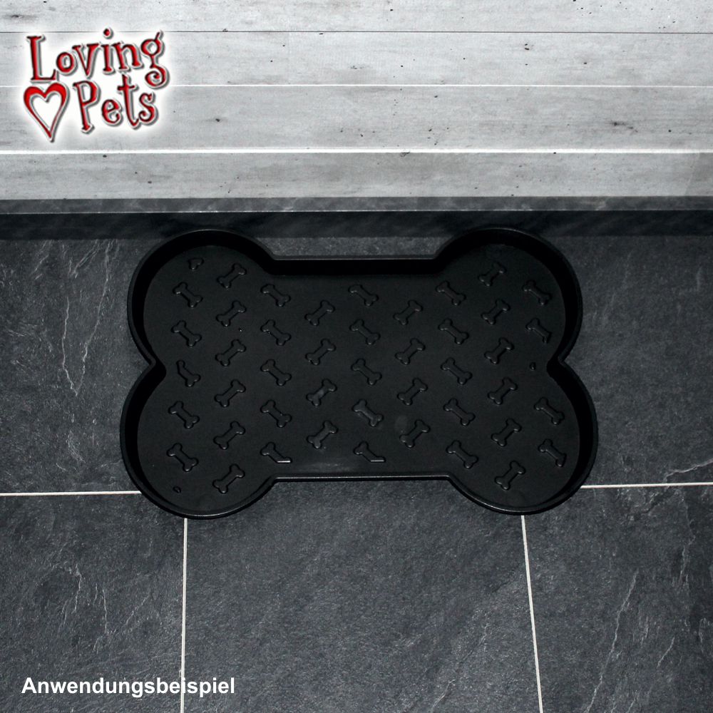 Napfunterlage - Matte für Futternapf/Wassernapf/Fressnapf Hunde Katzen Welpen