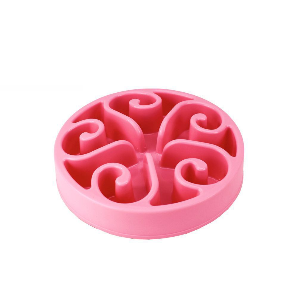 EAT SLOW Anti-Schling-Napf - rund - 2 Größen - Fressnapf Futternapf Hundenapf