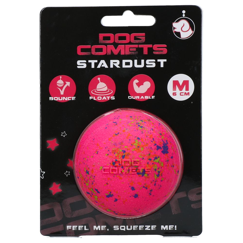 Dog Comets STARDUST BALL - M / rosa