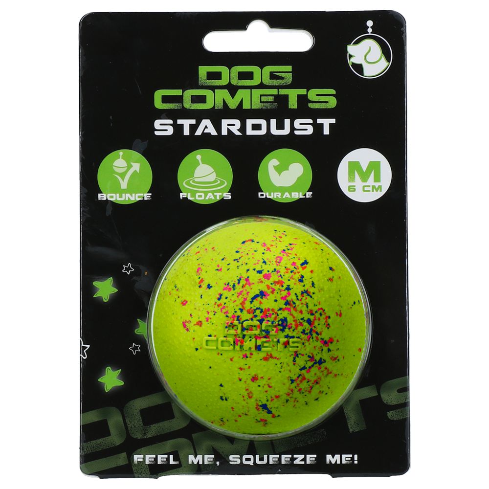 Dog Comets STARDUST BALL - M / grün