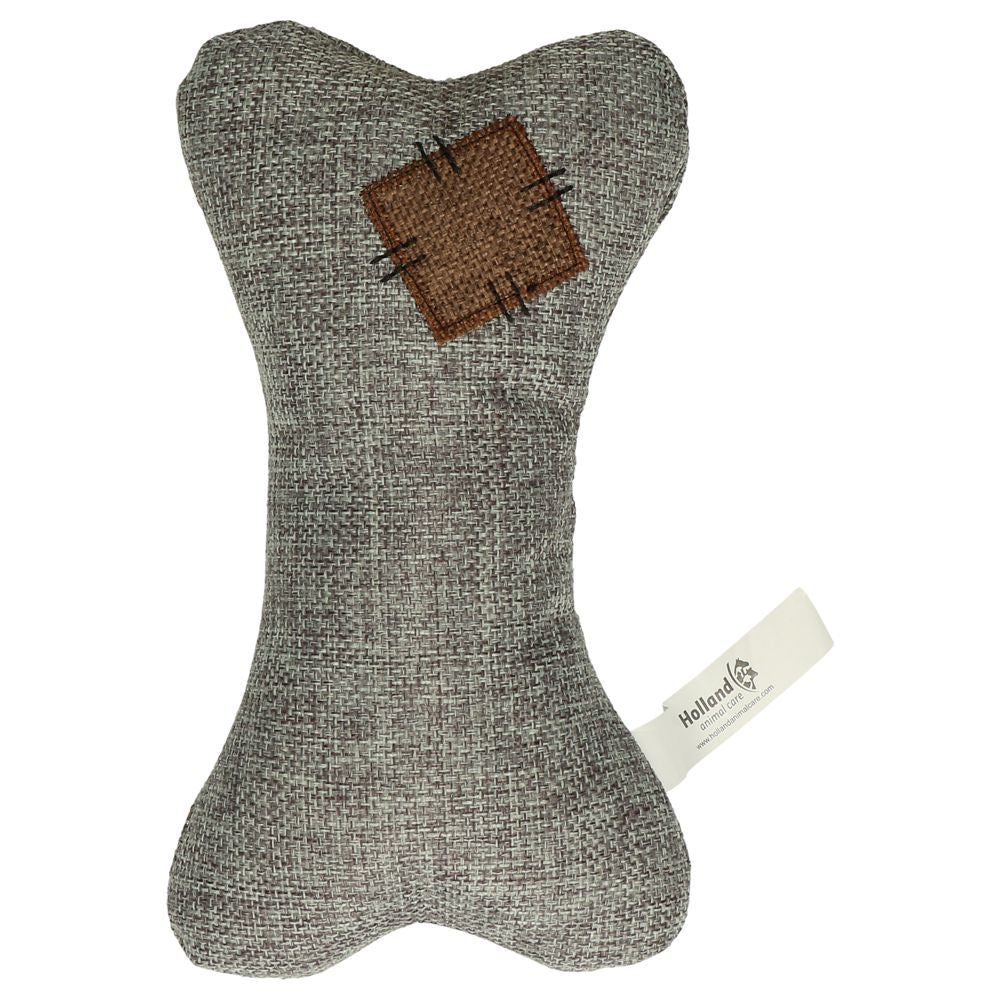 Country Dog Tiny Welpen Hundespielzeug - Leinen Kuscheltier mit Quitscher Seil