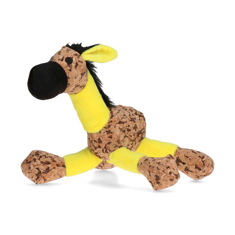 Retro Dog Donkey Hundespielzeug - Esel - Kuscheltier Plüschtier mit Quitscher