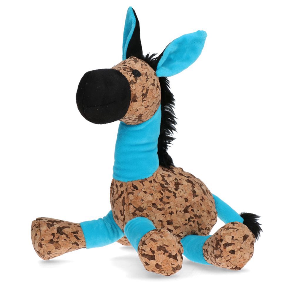 Retro Dog Donkey Hundespielzeug - Esel - Kuscheltier Plüschtier mit Quitscher