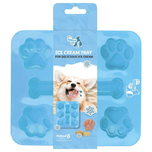CoolPets Dog Ice Mix Tray - Silikon Eisform - DIY Hundeeis - Backform Hundekekse