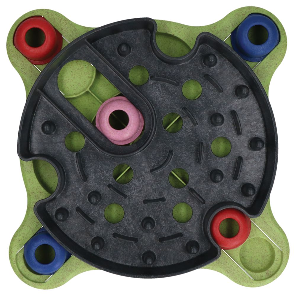 EAT SLOW Intelligenzspielzeug ROUNDABOUT - Brettspiel Denkspiel Snackspielzeug