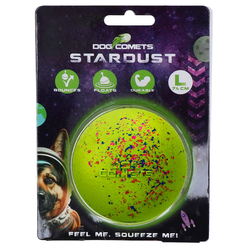 Dog Comets STARDUST BALL - L / grün