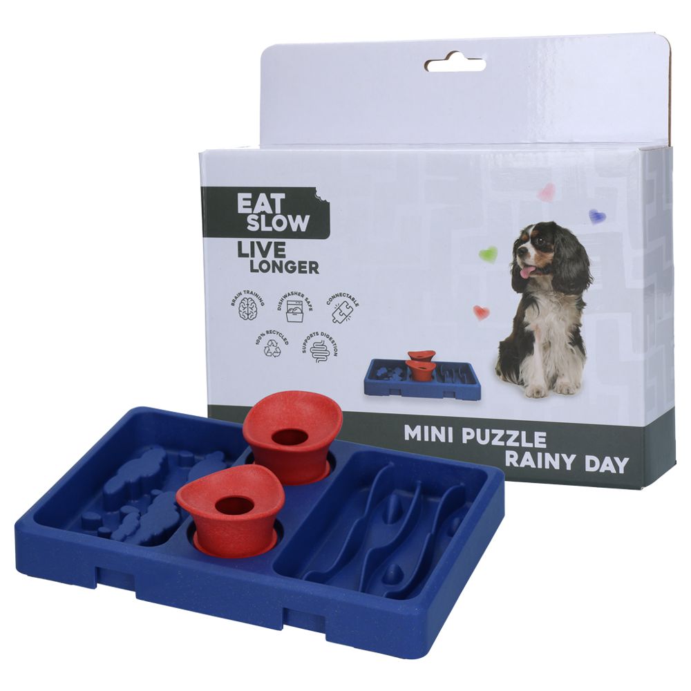 EAT SLOW Intelligenzspielzeug MINI PUZZLE - Rainy Day