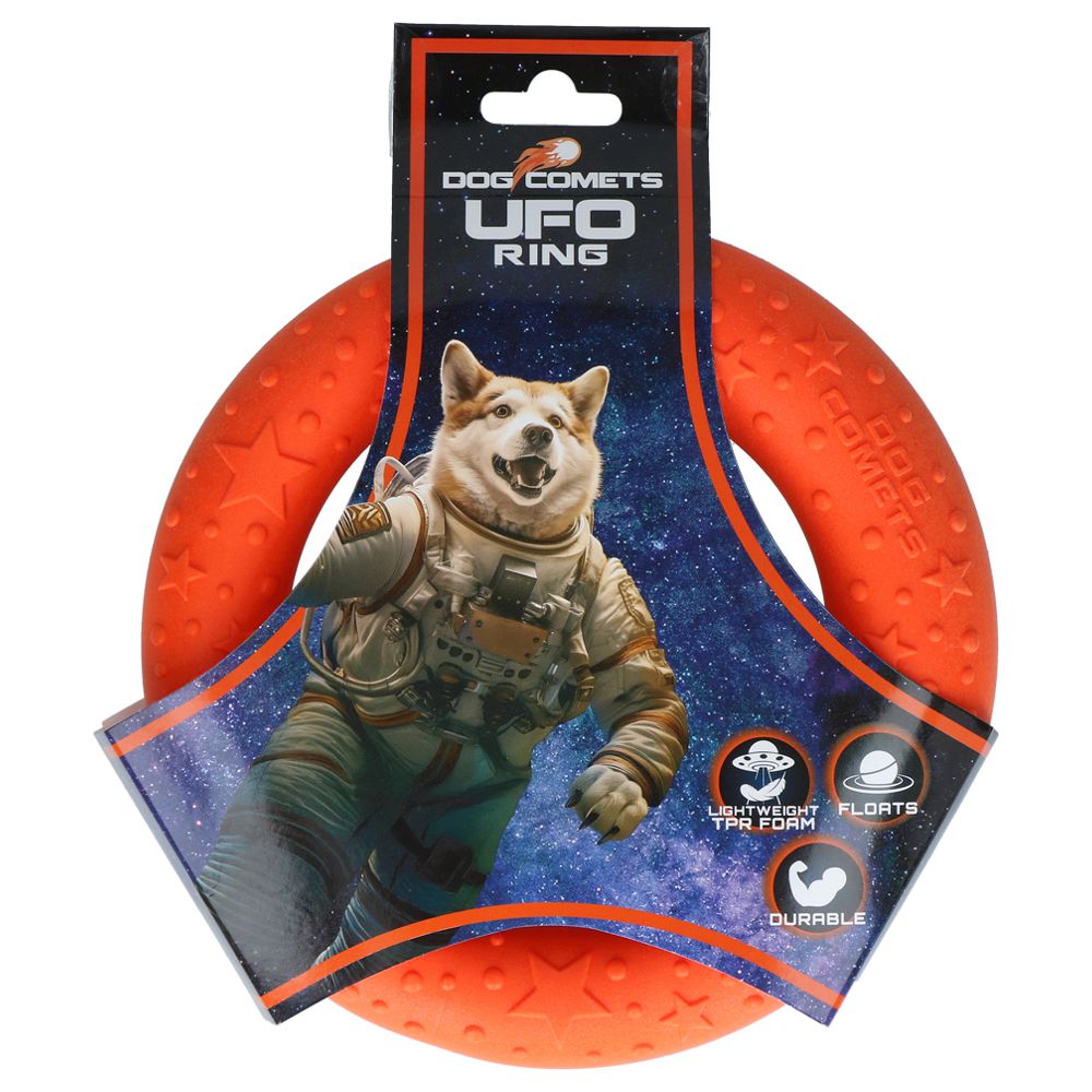 Dog Comets UFO RING - orange