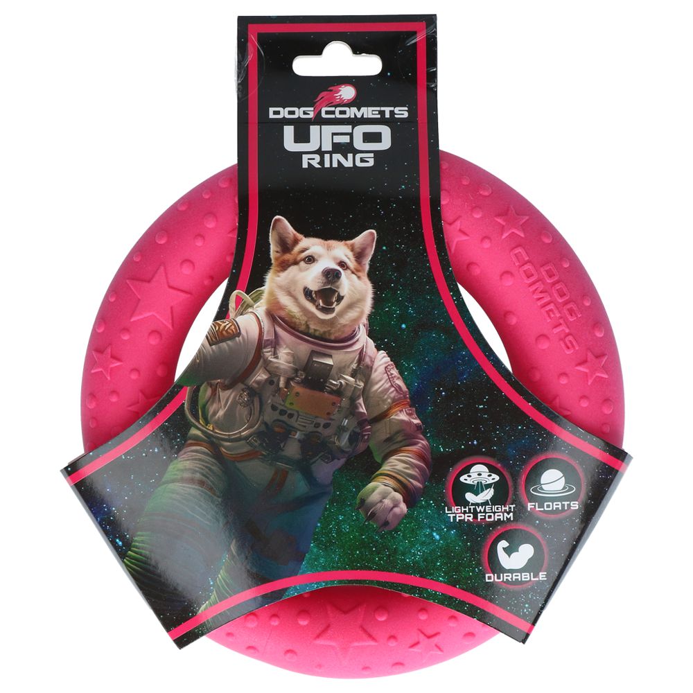 Dog Comets UFO RING - rosa