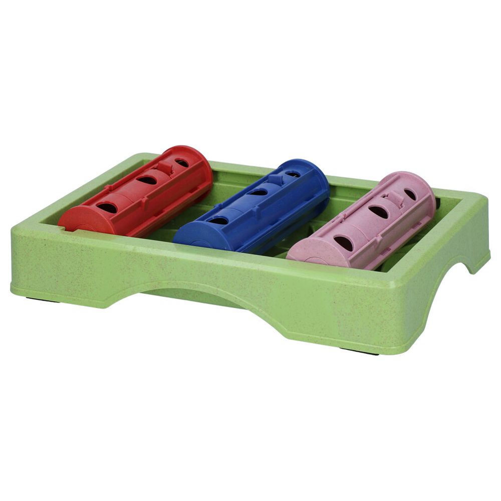 EAT SLOW Intelligenzspielzeug ROLLER - Brettspiel Denkspiel Snackspielzeug