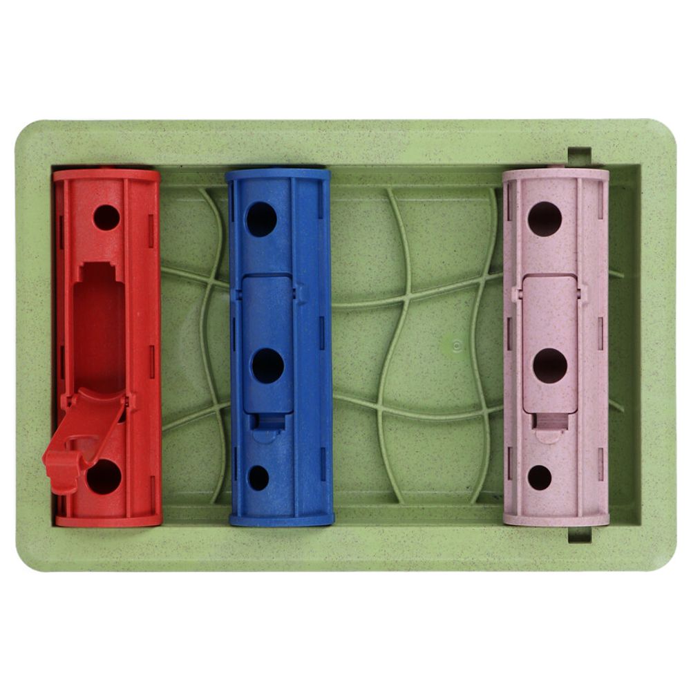 EAT SLOW Intelligenzspielzeug ROLLER - Brettspiel Denkspiel Snackspielzeug