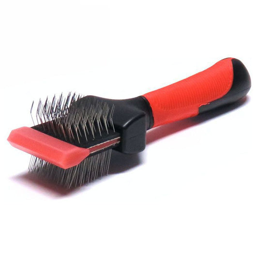 Karlie Universalbürste 2in1 - weiche Pudelbürste Bürste Soft-Zupfbürste