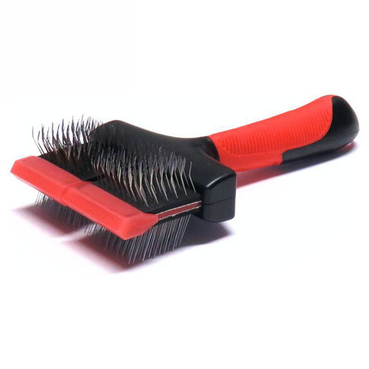 Karlie Universalbürste 2in1 - weiche Pudelbürste Bürste Soft-Zupfbürste