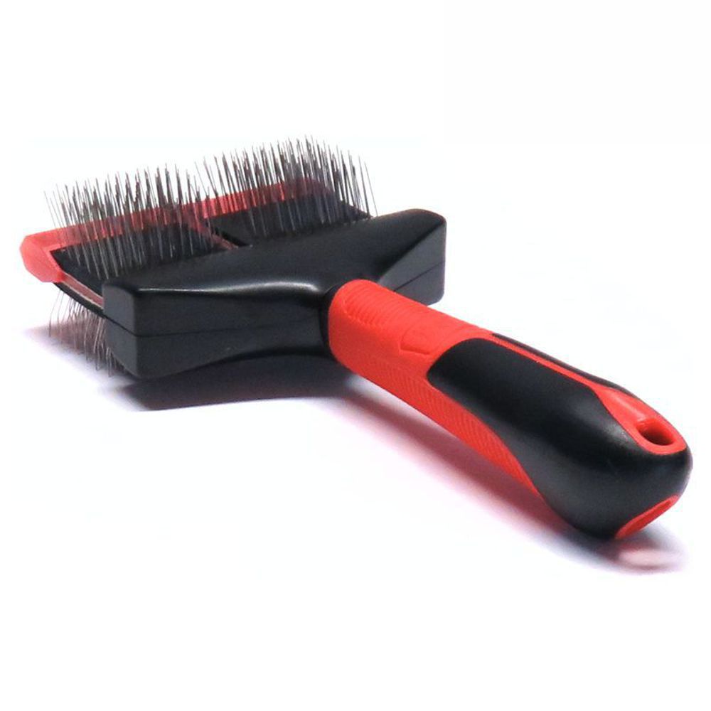 Karlie Universalbürste 2in1 - weiche Pudelbürste Bürste Soft-Zupfbürste