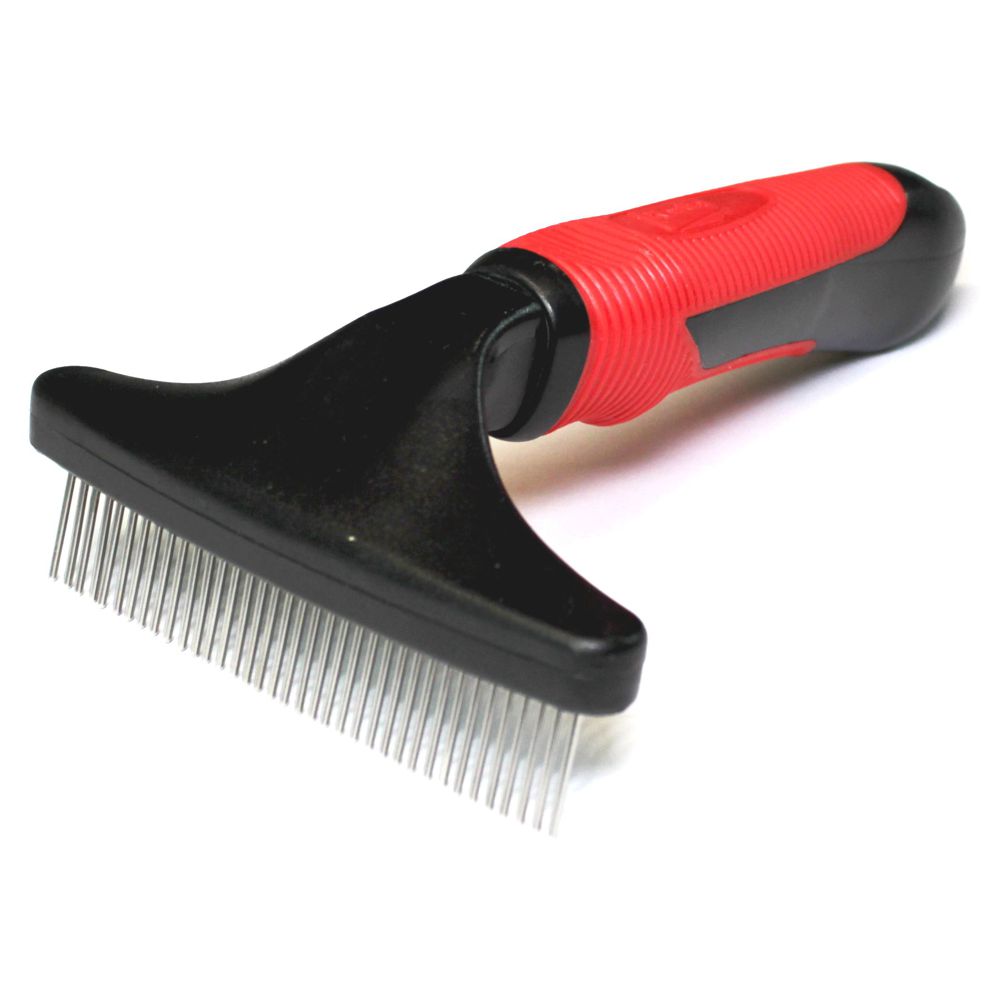 Karlie Unterfellharke - fein - Striegel Unterfell-Harke - 37 rotierende Zinken