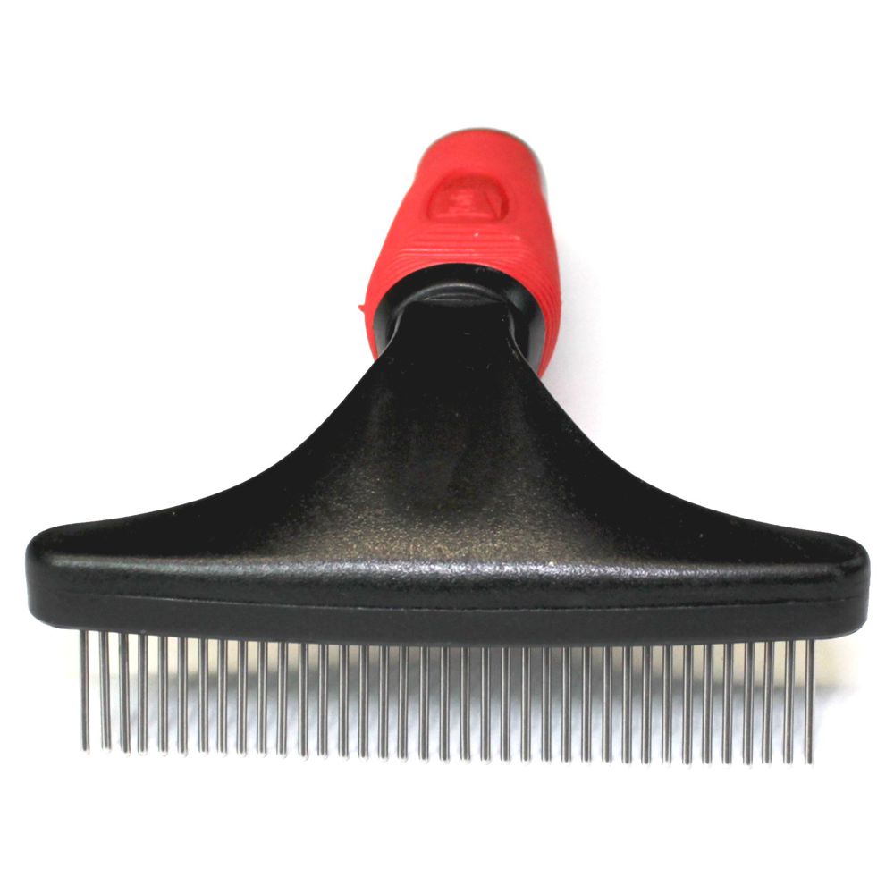 Karlie Unterfellharke - fein - Striegel Unterfell-Harke - 37 rotierende Zinken