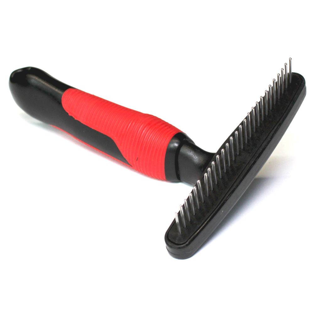 Karlie Unterfellharke - grob - Striegel Unterfell-Harke - 27 rotierende Zinken