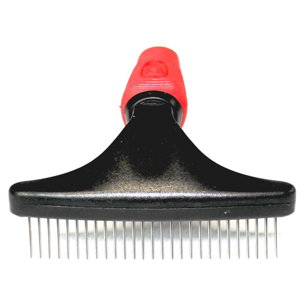 Karlie Unterfellharke - grob - Striegel Unterfell-Harke - 27 rotierende Zinken