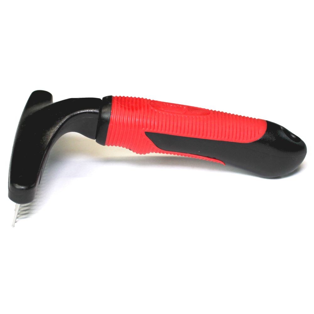 Karlie Unterfellharke - grob - Striegel Unterfell-Harke - 27 rotierende Zinken