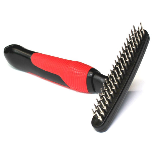 Karlie Unterfellharke zweireihig - Striegel - 39 versetzt angebrachte Zinken