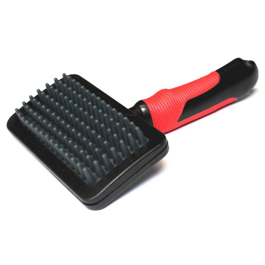 Karlie Massagebürste L - 100 mm - Pflegebürste Bürste antistatisch