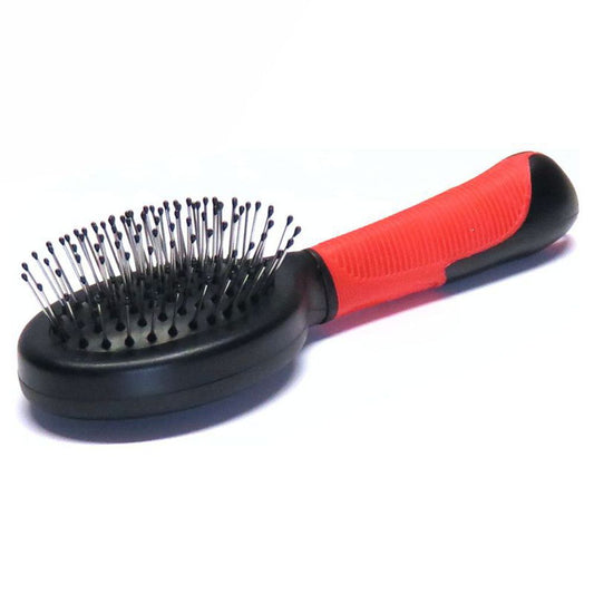 Karlie Pflegebürste - klein - Handbürste Massagebürste - Metallstifte