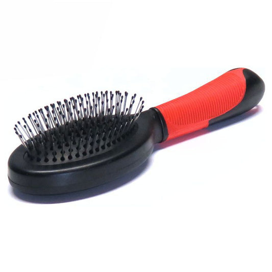 Karlie Pflegebürste groß - Handbürste Massagebürste - Metallstifte