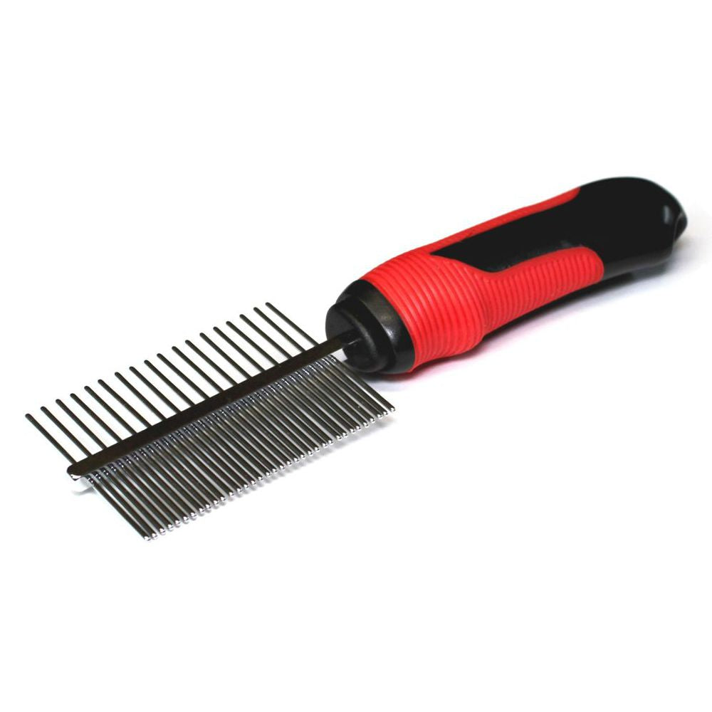 Karlie Universalkamm - Pflegekamm Kamm - doppelte Zinken - fein / grob