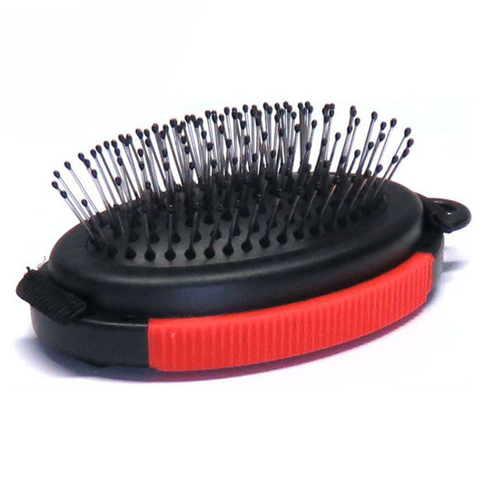 Karlie Pflegebürste - Handbürste Striegel Massagebürste - Metallstifte