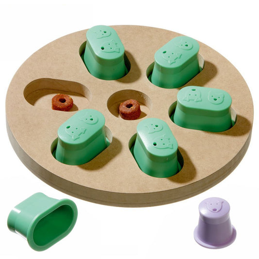 Karlie Brain Train DISCOVER - Hunde Intelligenzspielzeug Brettspiel Denkspiel