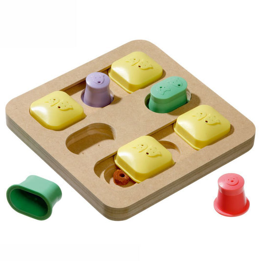 Karlie Brain Train QUADRO - Hunde Intelligenzspielzeug Brettspiel Denkspiel