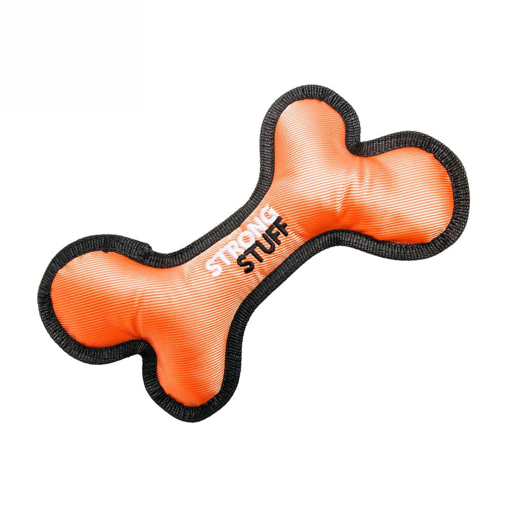 Karlie Strong Stuff Hundespielzeug - Oxford-Nylon Zerrspiel robust mit Squeaker