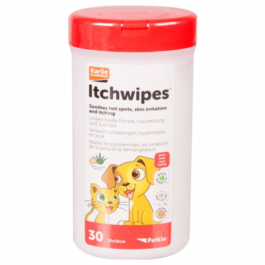 Karlie Petkin - Pflegetücher gegen Juckreiz Hautreizungen - für Hunde & Katzen