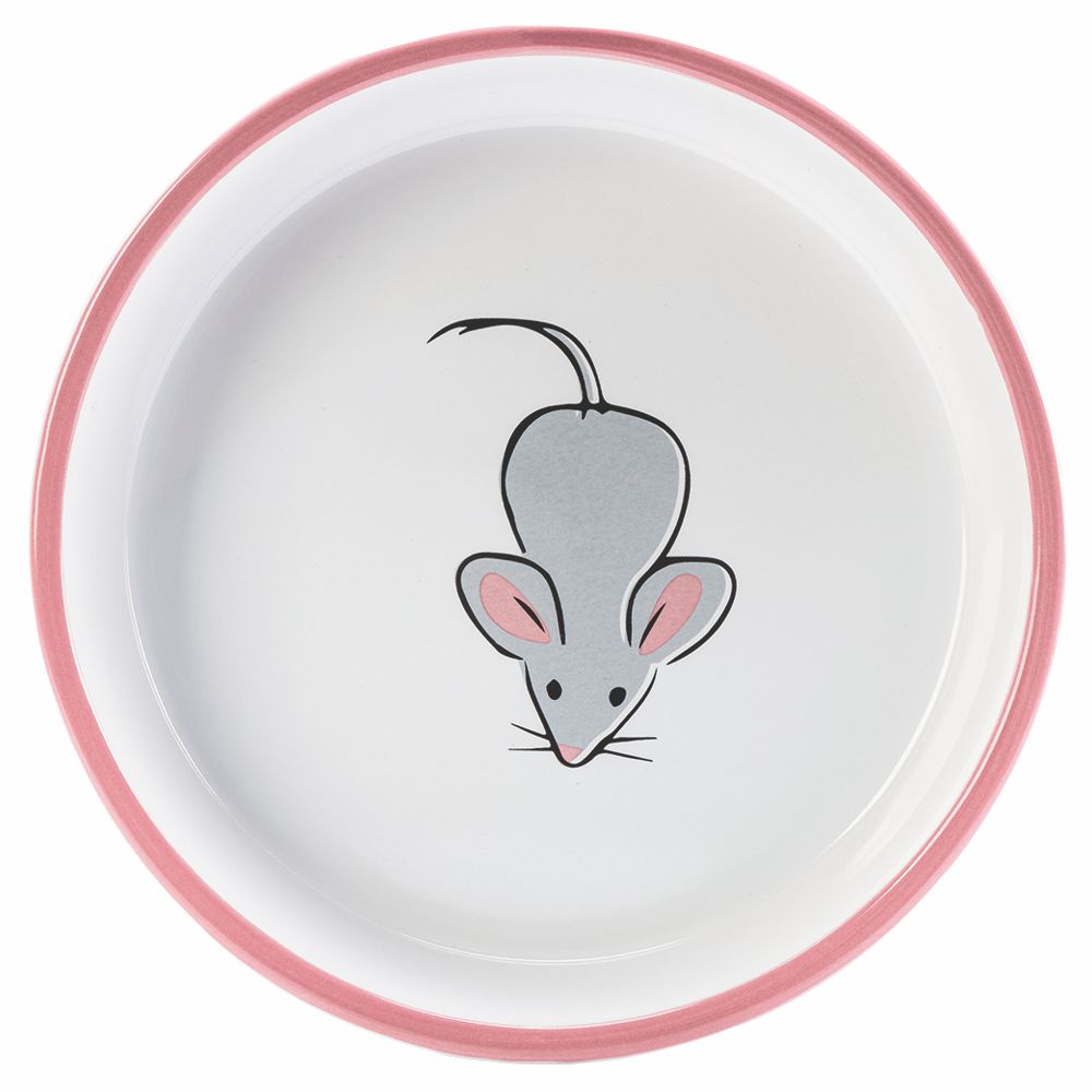 Karlie Keramik Katzennapf MAUS - 200 ml Milchschale Futternapf Fressnapf Schale