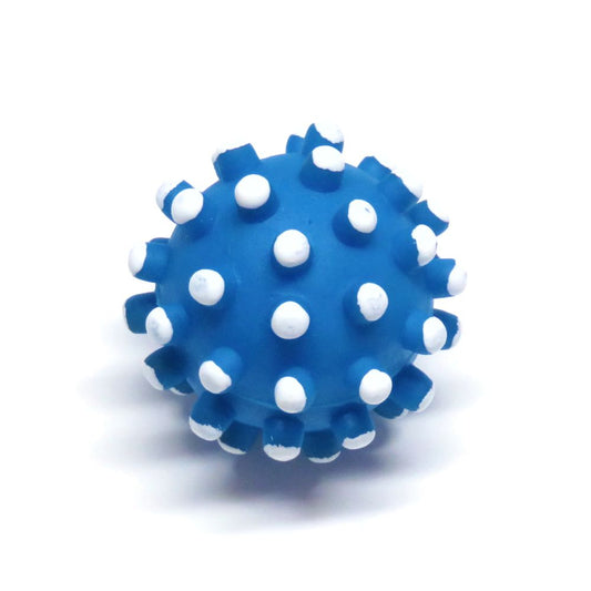 Karlie Vinyl Igelball - Hundespiel Noppenball Wurfspiel Ball Gummiball Spielzeug