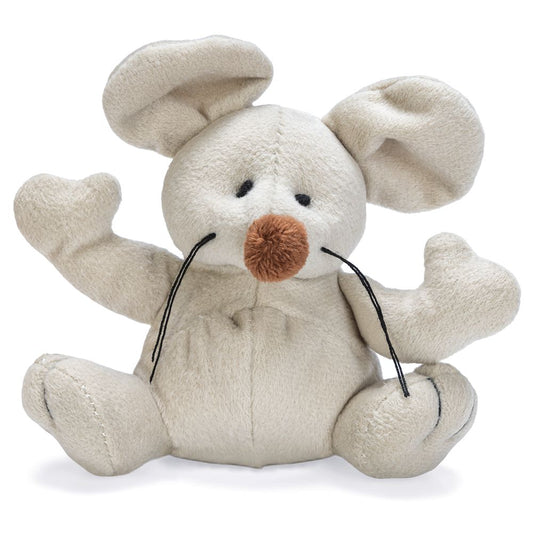 Karlie Plüsch-Hundespielzeug MAUS - 12 cm Kuschel-Spielzeug Mäuschen - Squeaker