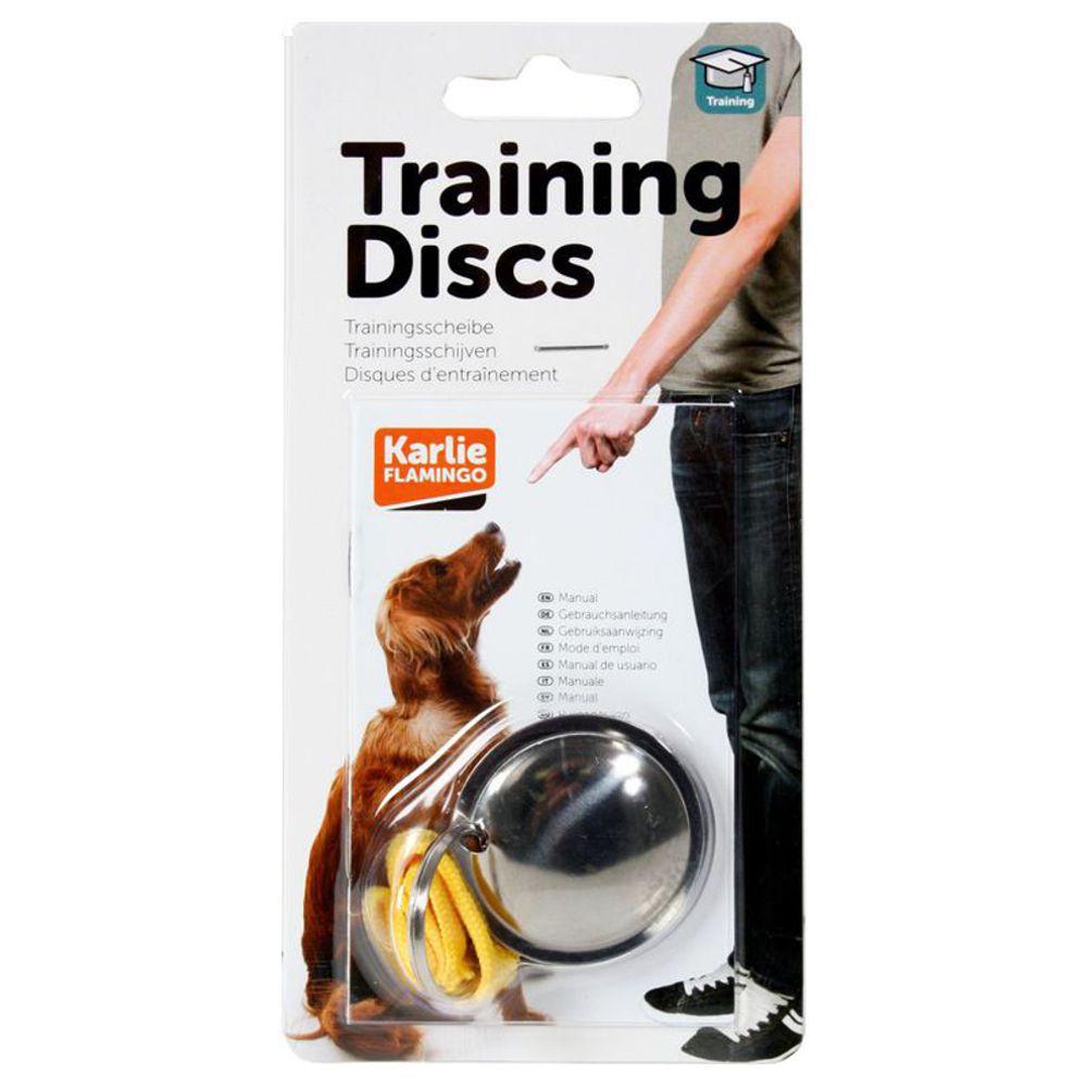 Karlie Training Discs - Wurfscheiben für Hunde Erziehung/Ausbildung Wurfkette