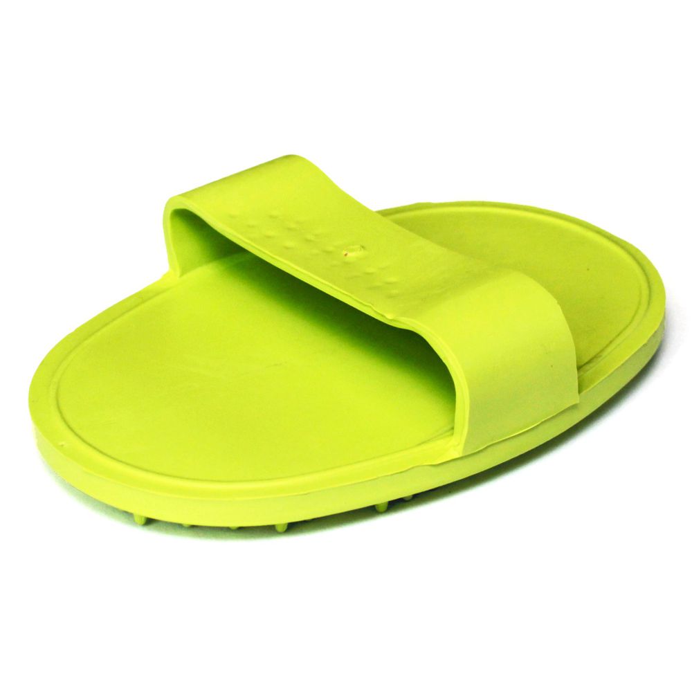 Karlie Gummistriegel oval - gelbgrün