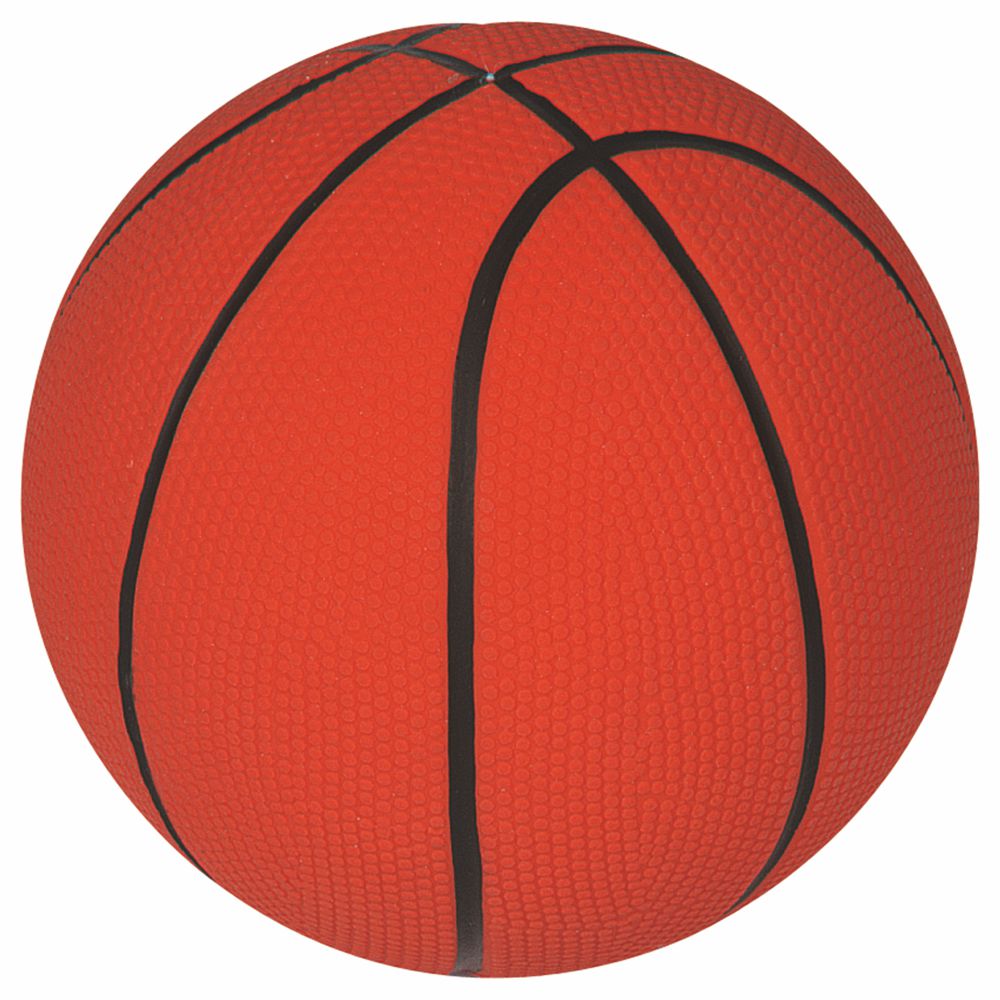 Karlie Latex Basketball - 13 cm - Hundespiel Apportierspielzeug Ball Gummiball