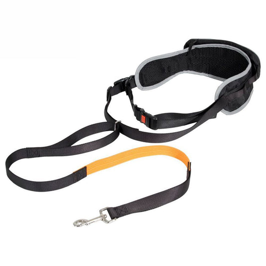 Karlie CaniCross Easy Joggingleine mit Tasche Walkingleine Sportleine elastisch