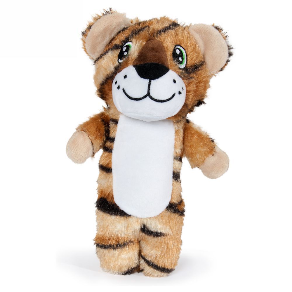 Karlie Plüsch-Hundespielzeug Leopard/Tiger/Zebra Spielzeug Kuscheltier Quitschie